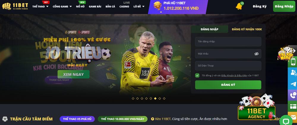 Hướng dẫn cách đăng ký tài khoản 11Bet net